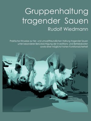 cover image of Gruppenhaltung tragender Sauen